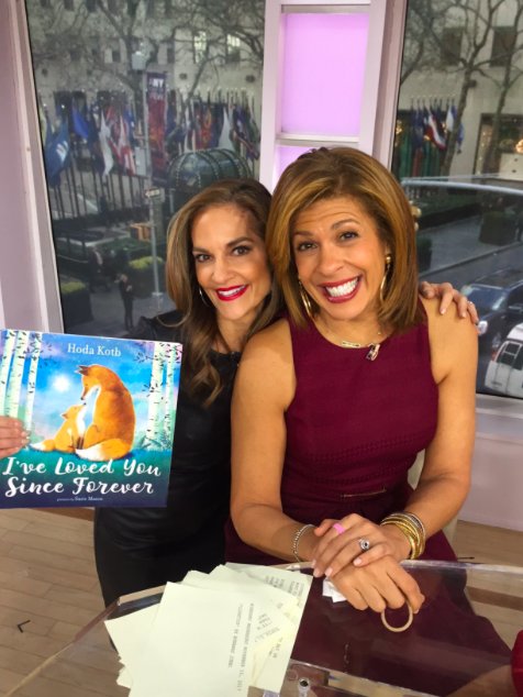 joybauer's tweet photo. Love my @HodaKotb and am so proud of all that she does...including her new Children's Book #IveLovedYouSinceForever, inspired by #HaleyJoy ❤️You can preorder it today! https://t.co/33oEHQYLdW 
@TODAYshow @klgandhoda https://t.co/lv42y8iU54