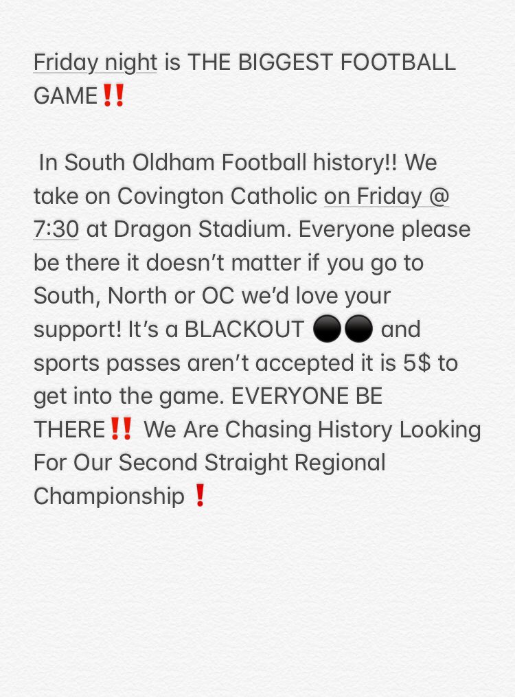 BE THERE‼️ HISTORY WILL BE MADE TOMORROW NIGHT‼️