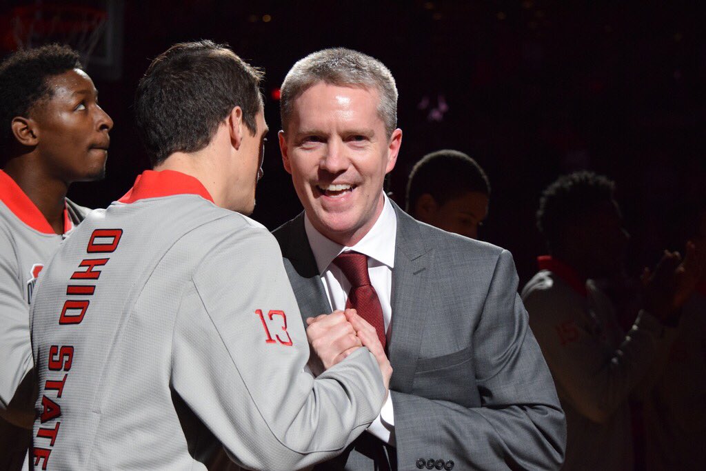 OSU_AD's tweet image. Congrats and good luck to Vince O’Brien on his new position with OSU Sports Medicine! 
24+ years @OhioStAthletics trainer ... 18 with @OhioStateHoops 
THANKS VINNIE! #GoBucks