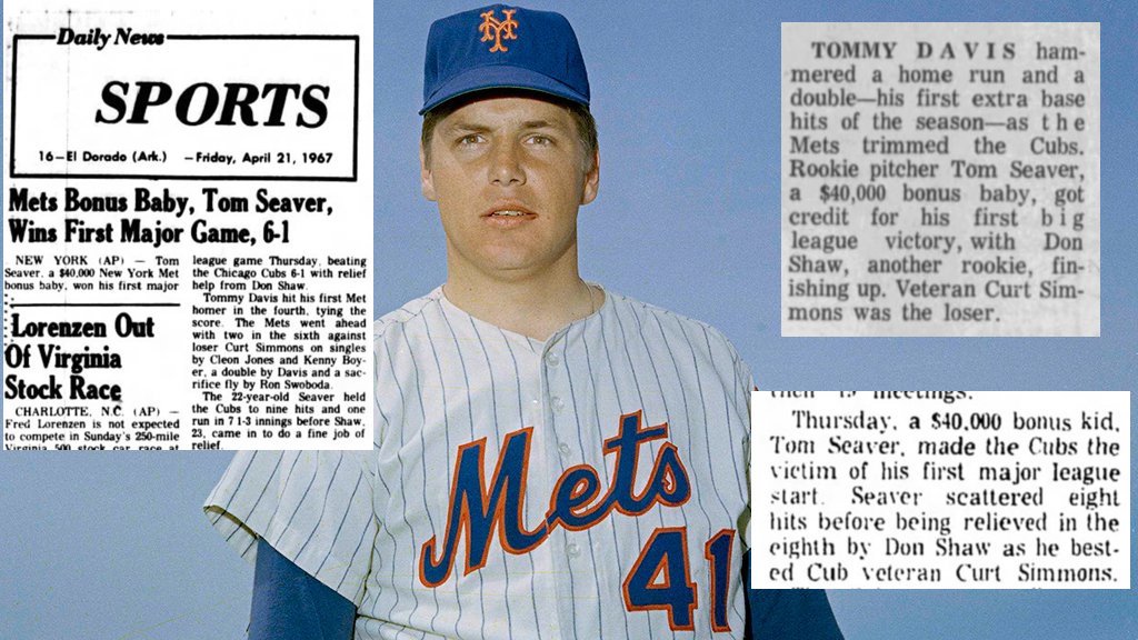 Happy 73rd birthday to Tom Seaver: Bonus Youth 