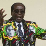ド派手な俺様スーツ着用!　ジンバブエの大統領ムガベ氏のスーツがおもしろい!