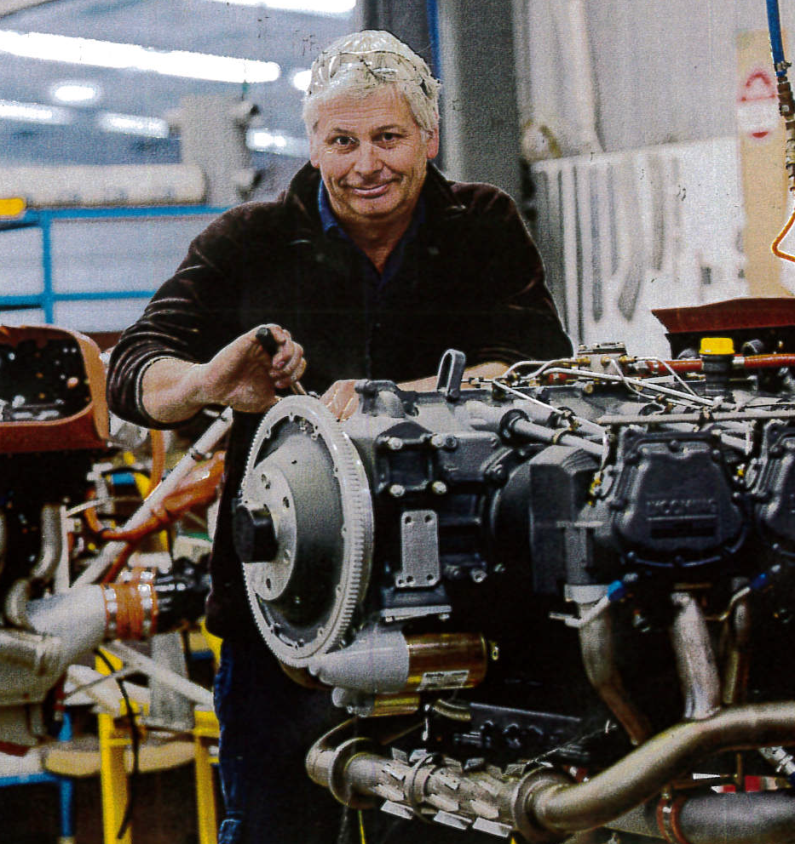 Mahindra_Aero's tweet photo. An avid fan and historian, team leader #DavidCureton has many articles on #motorsports &amp; #Aviation to his name! David has worked in many roles in his 11-year long career with us and considers his time spent on the first turbocharged #Airvan8 engine as his favorite! #FridayFocus https://t.co/4tEYvMhJBG