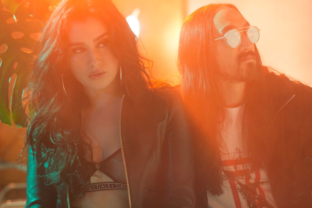 steveaoki's tweet image. #ALLNIGHT is finally out! Go stream it download it dance to it whatever you want and let us know what you think! Love u @LaurenJauregui you smashed it. steveaoki.is/AllNight