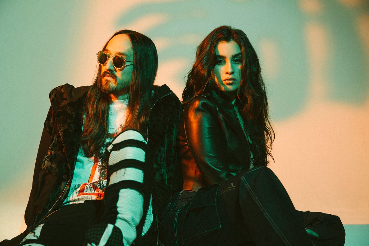 steveaoki's tweet image. #ALLNIGHT is finally out! Go stream it download it dance to it whatever you want and let us know what you think! Love u @LaurenJauregui you smashed it. steveaoki.is/AllNight