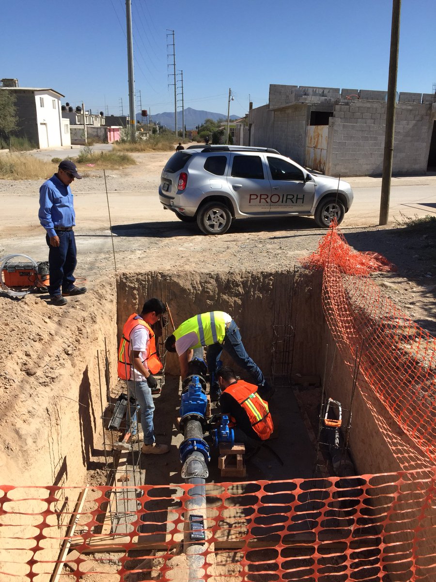 proirh's tweet photo. #PROIRH Construcción de puntos de alimentación, control, medición y registro #Matehuala #SLP #Sectorización #Eficiencia #Agua #Sustentabilidad #Tecnología #KnowHow https://t.co/WeaJBWmGD7