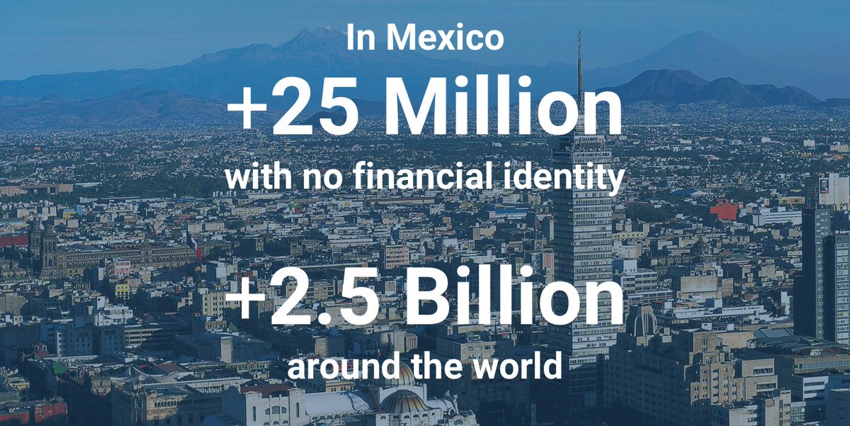 moyoAI's tweet image. In #Mexico there are more than 25 million people with no #financial #identity. And more than 2.5 billion people around the world without access to financial #products. #inclusion #credit #score #Latam #Fintech #moyoAI
