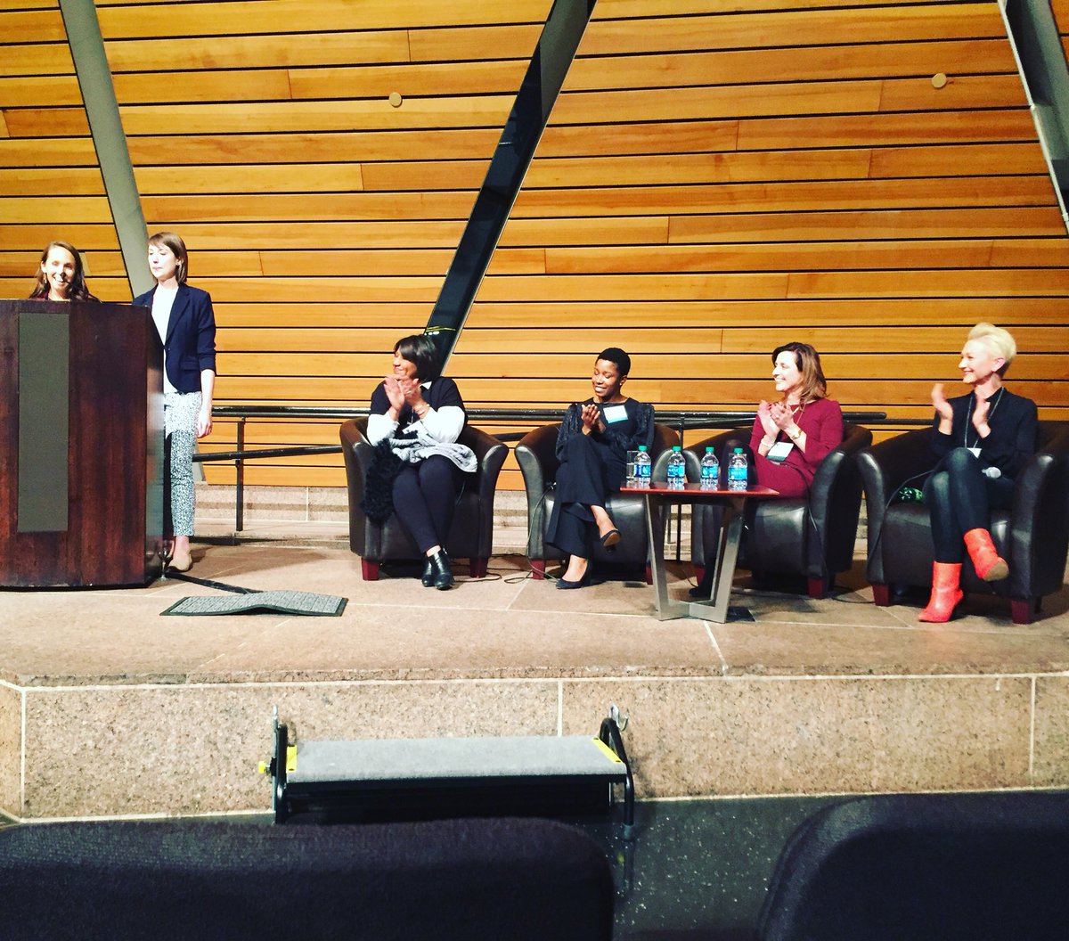 Watching my amazing boss <a href="/ninahale/">NH</a> CEO Donna Robinson  slay at #adfedmn #wlp17 #womeninleadership