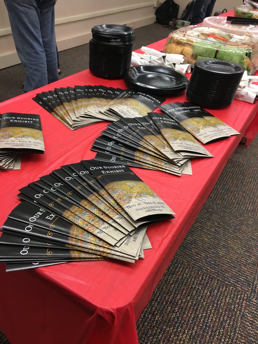 ourstoriesasu's tweet photo. Come join us for the Our Stories Exhibit at Hayden Library in room C2! https://t.co/4eCMKJfTYM