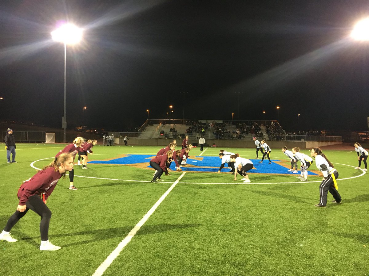 PM_VarsityClub's tweet photo. Final Score: Seniors 22 Juniors 0. Thank you to all who came out to support! https://t.co/mcrPwxTUfe