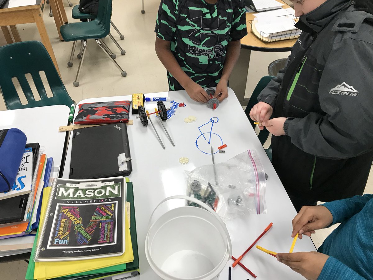Anderson_teach's tweet photo. Students enjoying whiteboard tables to sketch and design their cars 🚗. Awesome ideas being shared. #MasonShines #MIStrong https://t.co/qZY5E8hCvI