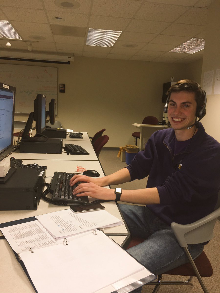 LorasCallCenter's tweet photo. CALLER OF THE WEEK!! Our very own @BrockUlses killin' it tonight with three apps in the first hour! That's what we call a duhawk! #GoBrock 📞 https://t.co/IennaQb6wE