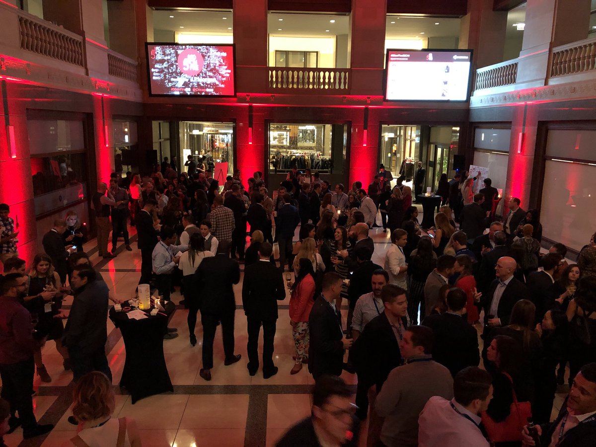 SemantifyInc's tweet photo. The team has arrived at #50onFireChi reveal party and the room is #onFire #punintended with all the hottest tech visionaries in Chicago, including our own @manfromkrypton who’s a finalist tonight. https://t.co/ERiiZqEAGg