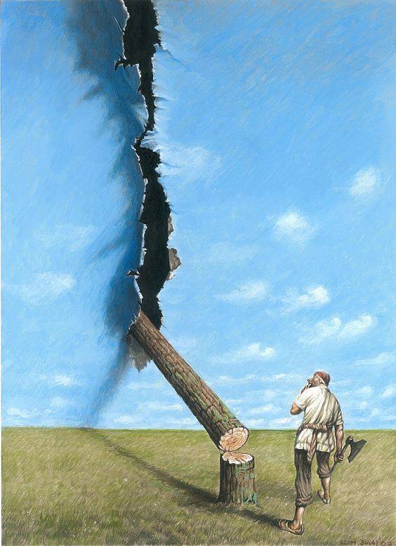 When a tree falls...