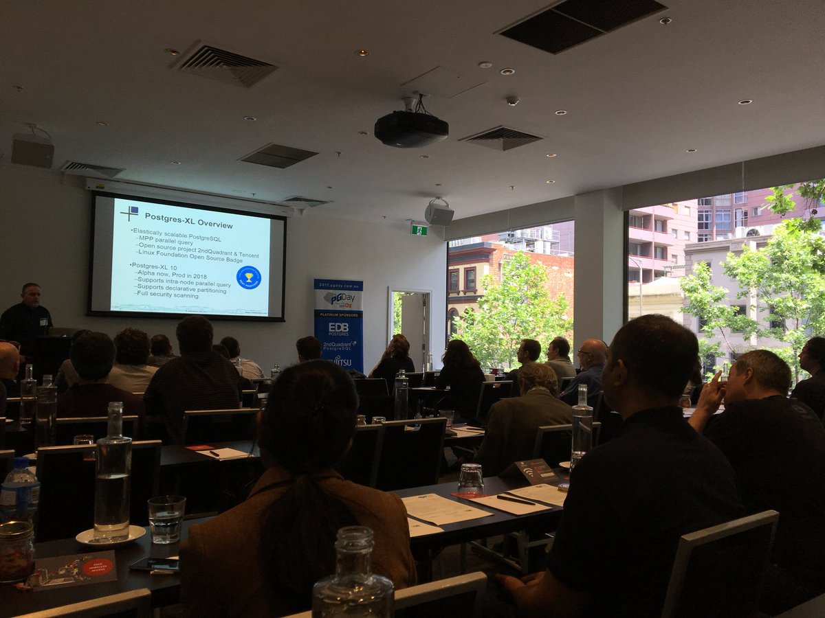 _GBartolini_'s tweet photo. #Gaia project from @Esa use case of #PostgresXL at #PGDayAU #Melbourne @simon_riggs #PostgreSQL https://t.co/wIdkjyOG5X