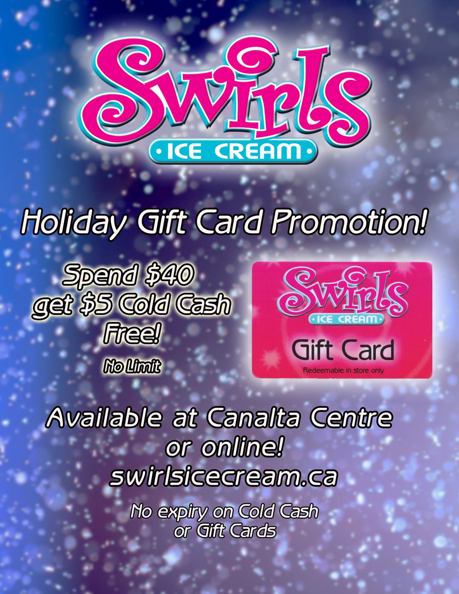 Great Gift Idea from our Canalta Centre kiosks during events, or online!