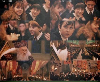 HPotterUniverse's tweet image. "Gryffindor wins the House Cup!" #16YearsPhilosophersStoneFilm