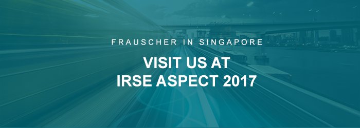 FrauscherSensor's tweet photo. We are pleased to inform you that we will participate in this year’s @IRSE_ASPECT from 29 November to 1 December in #Singapore as Gold Sponsor and we gladly invite you to our stand 5 in tent B. https://t.co/OEsteb8Gbw #railway #aspect17 https://t.co/T3GhfoS9of