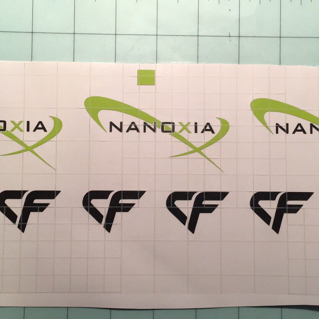 PCModsCanada's tweet photo. More vinyl fun today, I tried my hand at dual color vinyl decals of the #Nanoxia logo. I must say I'm loving the #silhouette cameo 3 and these came out perfect. @NanoxiaUSA @silhouetteam @VViViDVinyl @Nanoxiaworld #pcmods #pcmodder #pcmodding #vinyldecals #coolforce https://t.co/q6N2gYpFYW