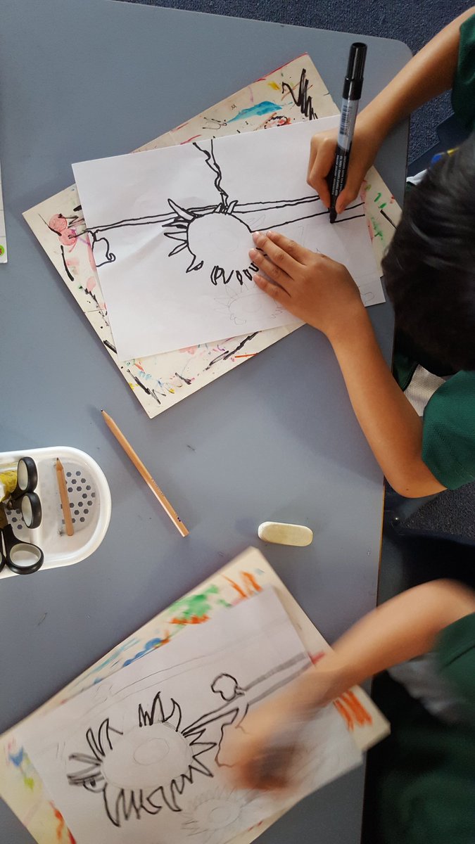 mazuohk's tweet photo. One of our favourite lessons! Observational drawing during visual arts this afternoon. So proud! @Sherwood_Grange #2K2017 https://t.co/hzQAsixdlX