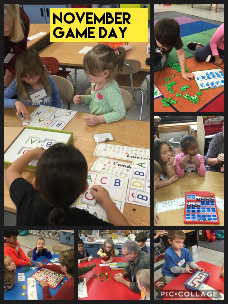 KendyAFrame's tweet photo. Kindergarten November Game Day #piccollage #Teach4Me #WausauJMarshall #PublicSchool https://t.co/7BRrGnlifT https://t.co/ioZnKZU14O