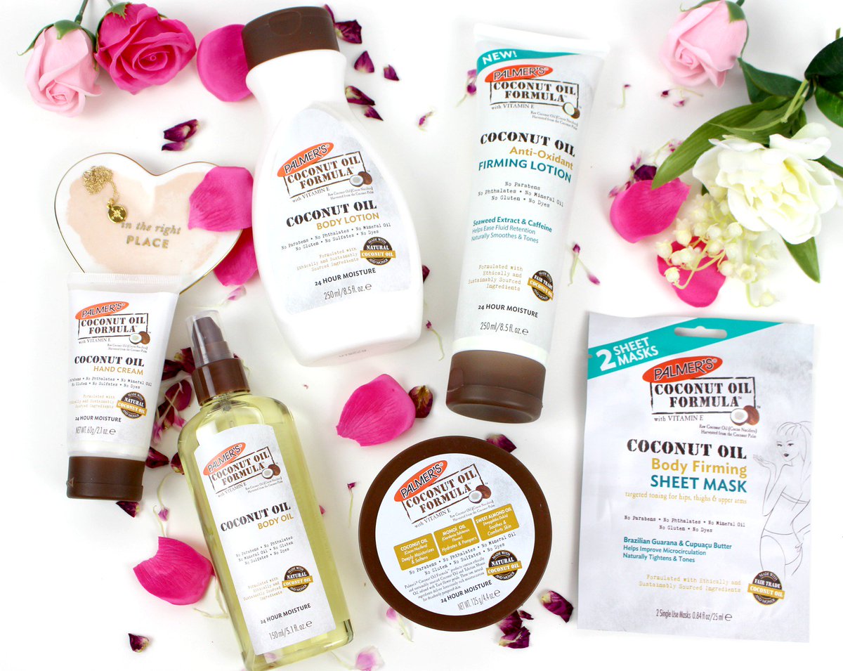 [AD] 🥥 coconut oil is so moisturizing! 💕it has many benefits and <a href="/palmersworks/">Palmer's</a> figured it out. their newest products use ingredients that FIRM &amp; tone the skin! bit.ly/2huL7Vy #CoconutRadiance #CoconutFirm #BodyMasking #CoconutOilFormula
