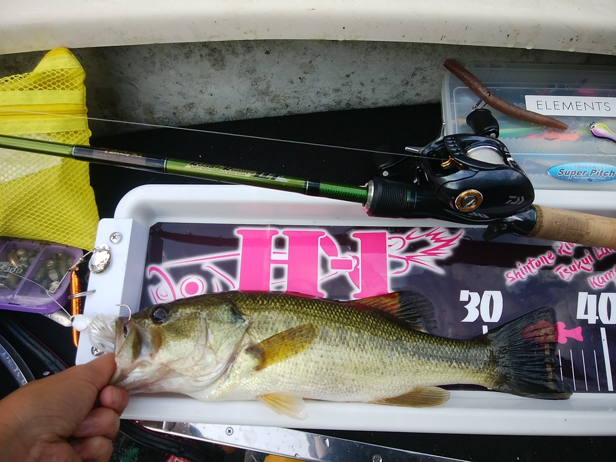 Sabuism3 0 デカハネgp21参加中 בטוויטר 北川にあるダムサイト近くのワンドの岬スローロールしたらきた 36cm ルアーは ノリーズのウィンドレンジ5 8オンスの底ベタベタでしたd ゝw ノリーズ 田辺哲男 ロードランナーltt ジリオンtw1016 ダイワ