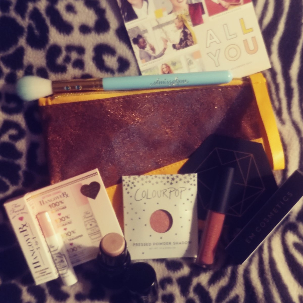 michelleciesle1's tweet photo. #ipsyallyou love this month's glambag!! Ty💋 https://t.co/ggX5gY3AFH
