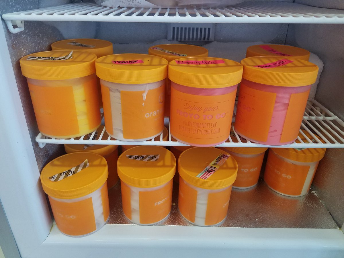 Mango, Cherry, Pumpkin Cheesecake, NSA Choc and Banana Nut Bread all packed up and ready to be taken home ❤