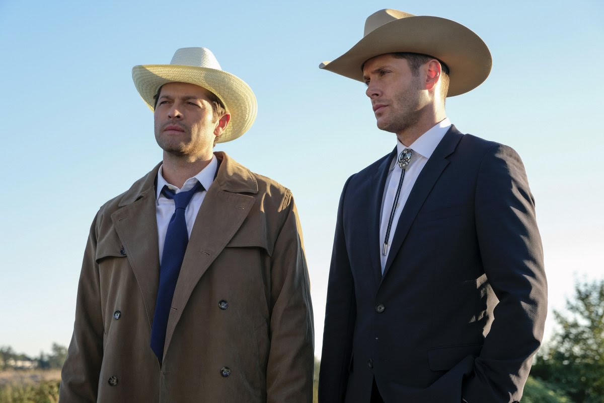 Well, this has been fun, but it's time to ride off into the sunset for the evening... Happy trails, cowboys. Thanks for watching #brokebacknatural. #Supernatural