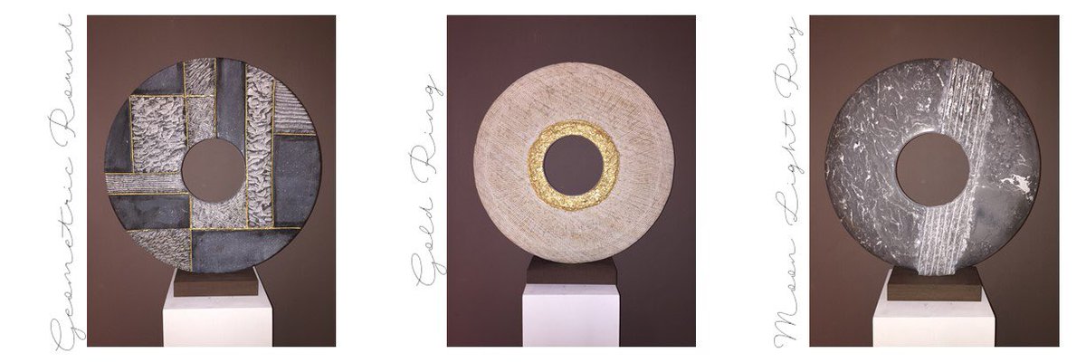 Rivierart's tweet photo. Les cercles d'Alexia Weill sont des impression d'émotions, des écritures instantanées gravées dans la pierre. L'artiste expose ses oeuvres au Salon national des Beaux-Arts au Carrousel du Louvre à Paris du 7 au 10 décembre 2017 #alexiaweill  #sculpture #art #exhibition https://t.co/omEaF67LjW
