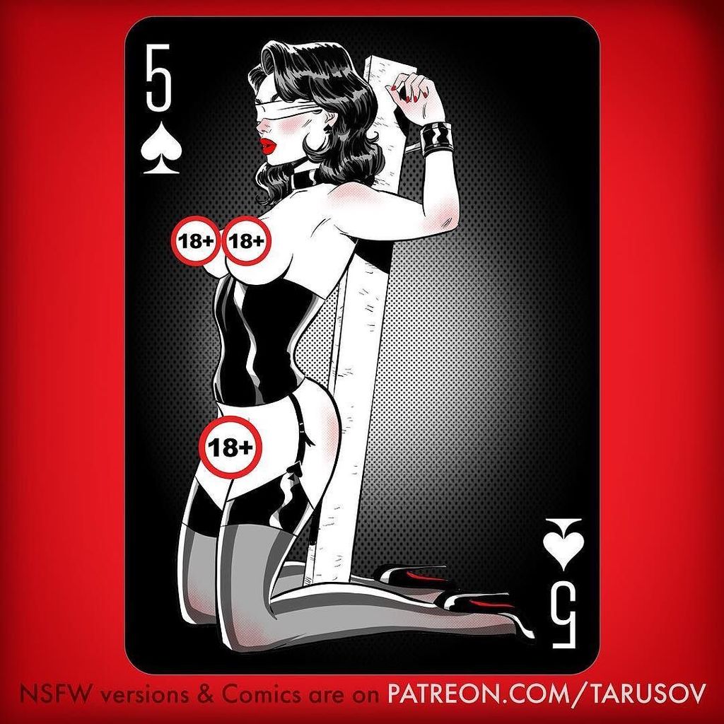 tarrusov's tweet photo. 5 of Spades ♠️ #kinkycards #kinky #sexywoman #sexyart #nsfw #kinkyshit #kinkychicks #bdsm #digital #procreate #procreateapp #patreon #nsfwart #nsfwcontent #eroticart #drawing #art #cards #playingcards #2clubs #clubs #fetish #sibari #shibari #bondage … https://t.co/5DlcCrf0x7 https://t.co/S2PXvsB4xq