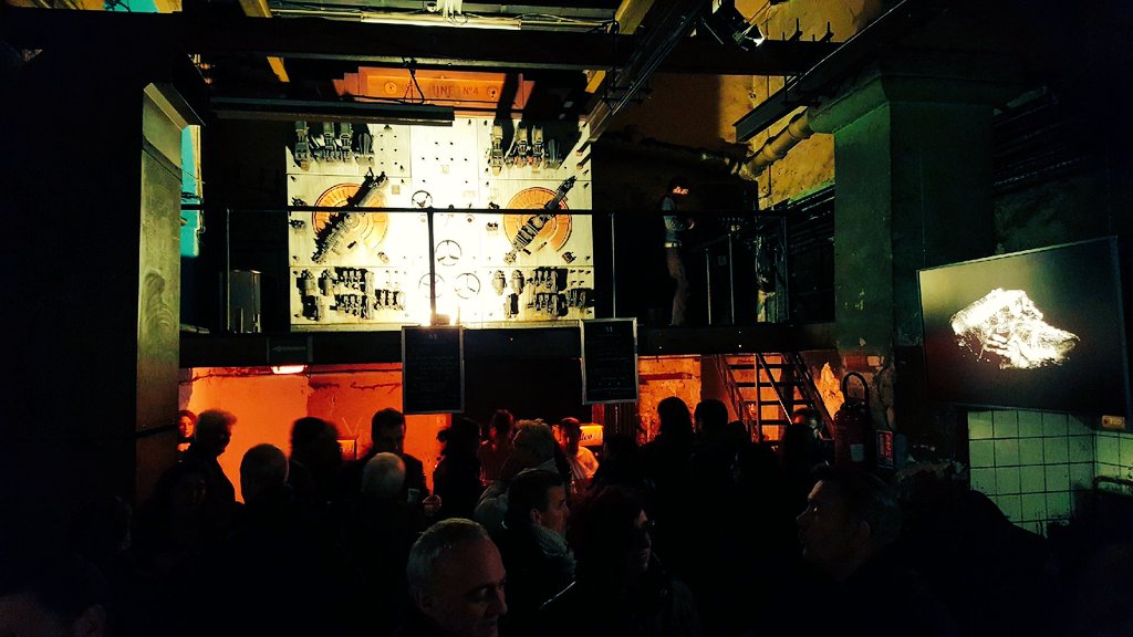 lamarsweb's tweet photo. Ce soir on fête les 74 ans de la première parution clandestine de la Marseillaise, dans l'ancienne salle des rotatives du journal. #MaMarseillaiseVivra https://t.co/rjZKkv73jE
