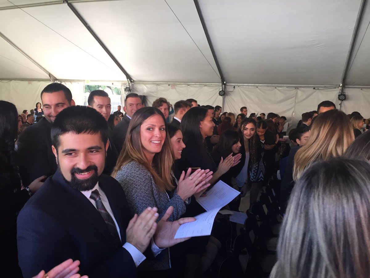 LoyolaLawSchool's tweet photo. Congrats #LLS grads - you did it! #LLSSwearingIn https://t.co/PJujpXiXha