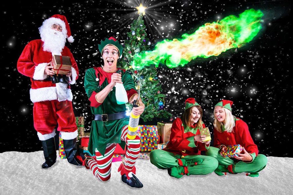 WinSciCentre's tweet photo. THIS IS AN ELF ANNOUNCEMENT: Santa & the Elves want to thank all of the families who travelled through the portal today on Day 1 of the #Christmas (#Science) Experience. We can't wait to welcome more visitors to the Elf Invention Studio.. https://t.co/McvjV06DRn #ScienceSanta https://t.co/TllsxITDO4