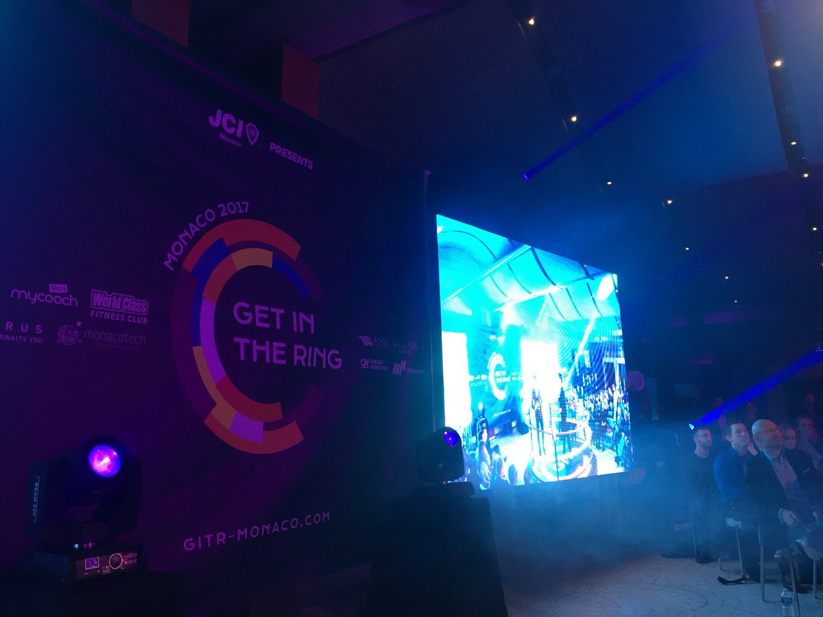 marjuteras's tweet photo. Startups pitching tonight in Monaco in the ring @gitrMonaco https://t.co/rS8CUX5Gke
