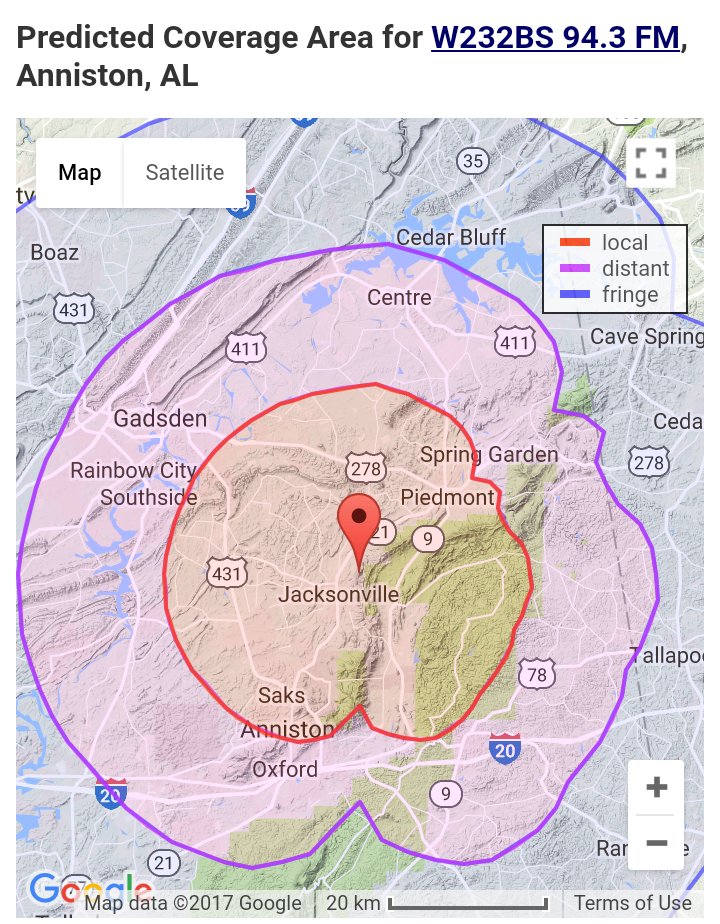 ne_al_sports's tweet photo. Here is the Radio Coverage Map For WCKA 94.3 FM / 810 AM. Don't Forget To Tune in To Hear All The Action Between the Randolph County Tigers vs The Defending State Champions Piedmont Bulldogs Kick-off Will Begin at 7:00pm at Piedmont High School Field of Champions. 📻🐯🐶🏈🏆 https://t.co/DnN7c2XNof