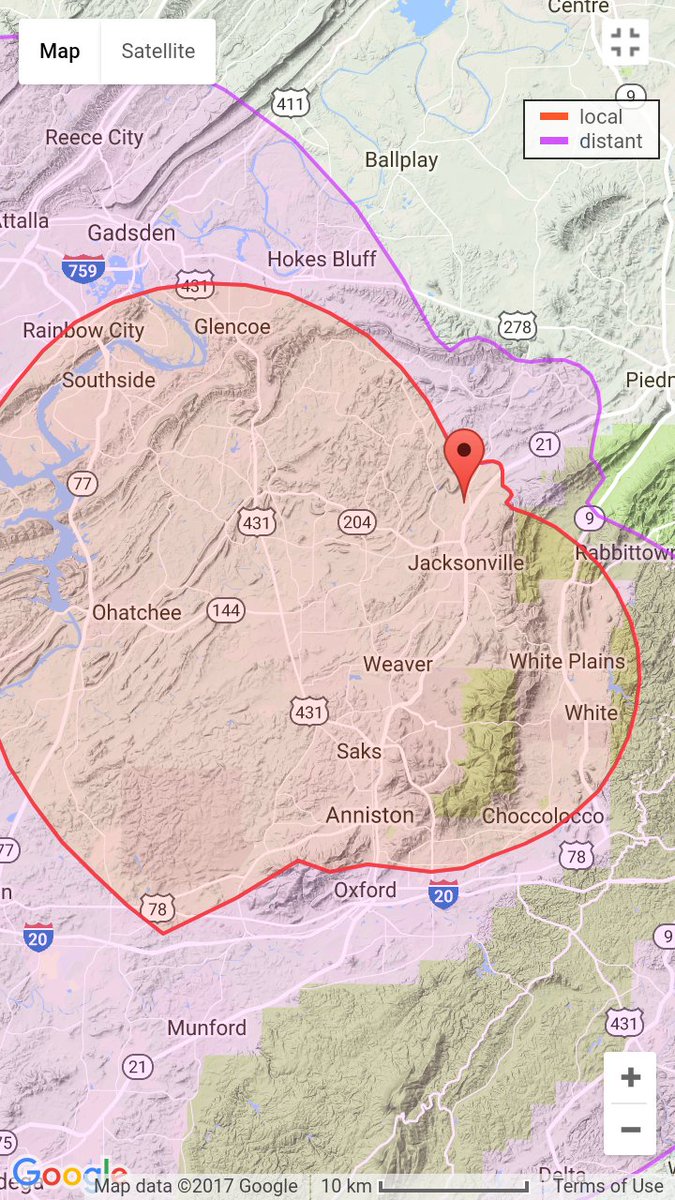 ne_al_sports's tweet photo. Here is the Radio Coverage Map For WCKA 94.3 FM / 810 AM. Don't Forget To Tune in To Hear All The Action Between the Randolph County Tigers vs The Defending State Champions Piedmont Bulldogs Kick-off Will Begin at 7:00pm at Piedmont High School Field of Champions. 📻🐯🐶🏈🏆 https://t.co/DnN7c2XNof