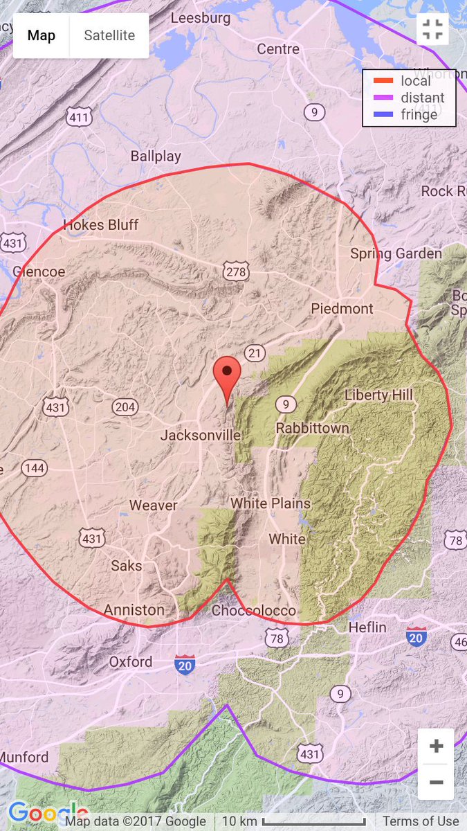 ne_al_sports's tweet photo. Here is the Radio Coverage Map For WCKA 94.3 FM / 810 AM. Don't Forget To Tune in To Hear All The Action Between the Randolph County Tigers vs The Defending State Champions Piedmont Bulldogs Kick-off Will Begin at 7:00pm at Piedmont High School Field of Champions. 📻🐯🐶🏈🏆 https://t.co/DnN7c2XNof