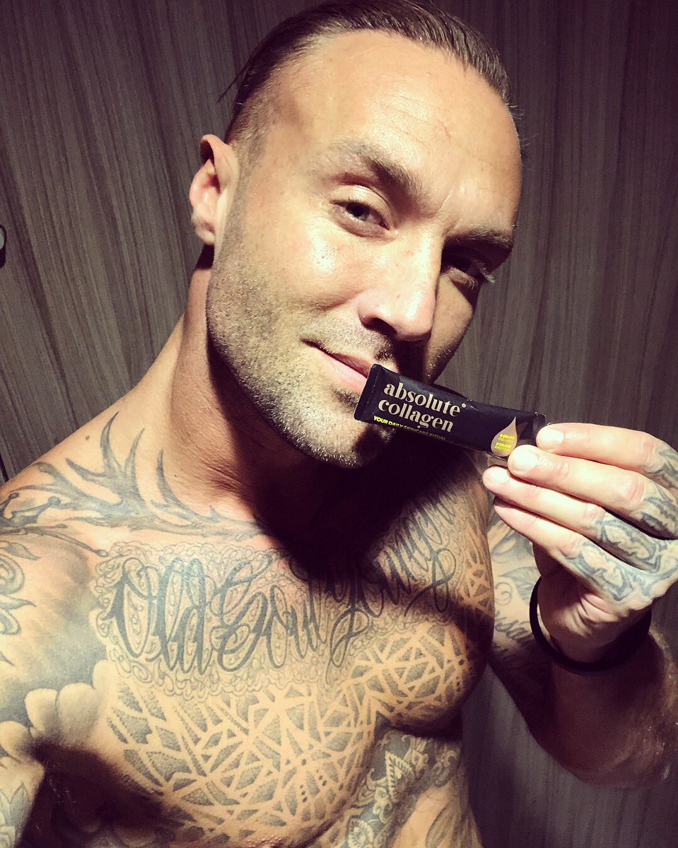 CalumBest's tweet photo. OK its been one week since I started taking @abscollagen and I'm very happy with the results On my skin and hair . So easy to take on the go - I'm going to keep with this and will keep you posted #absolutecollagen #studbox #spon โ๐ฝโค๏ธ https://t.co/HfrhsxmHBJ