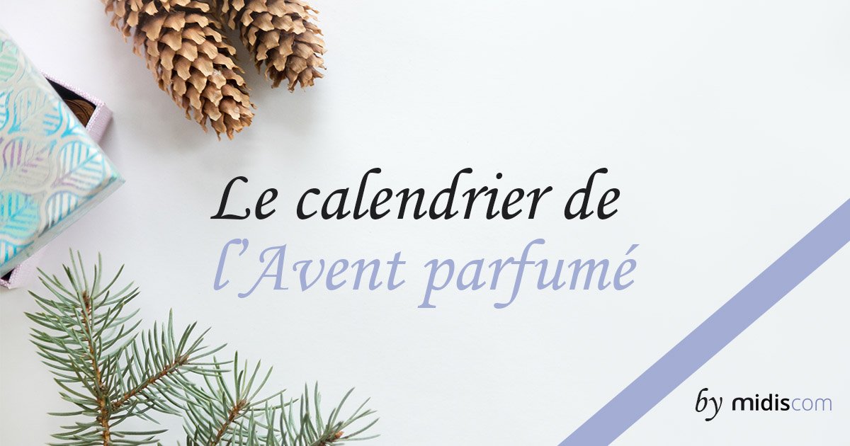 Pendant le mois de décembre, midiscom vous fait découvrir ses #senteurs phares de la saison dans son #calendrierdelavent parfumé. Encore une bonne raison d'aimer #Noël 🌲🎁