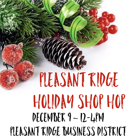 Shop local for the holidays at the Shop Hop. Get your shopping fuel at Pleasant Ridge’s favorite Irish pub. #MollyMalones