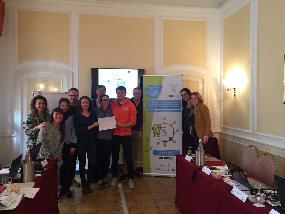 Great success for the Green Play Steering Committee in Rome
 Fruitful meeting among Green Play Partners in Rome! Organized by <a href="/LazioBasket/">S.S.Lazio Basket</a> 30th November-1st of December
#GreenPlay #sportandvalues #fairplay <a href="/IRSonline73/">IRS</a>  <a href="/BeLINKbcn/">B·LINK</a> <a href="/SportandCitizen/">Sport et Citoyenneté</a> <a href="/cebllob/">Consell Esportiu del Baix Llobregat</a> <a href="/EUErasmusPlus/">Erasmus+</a>