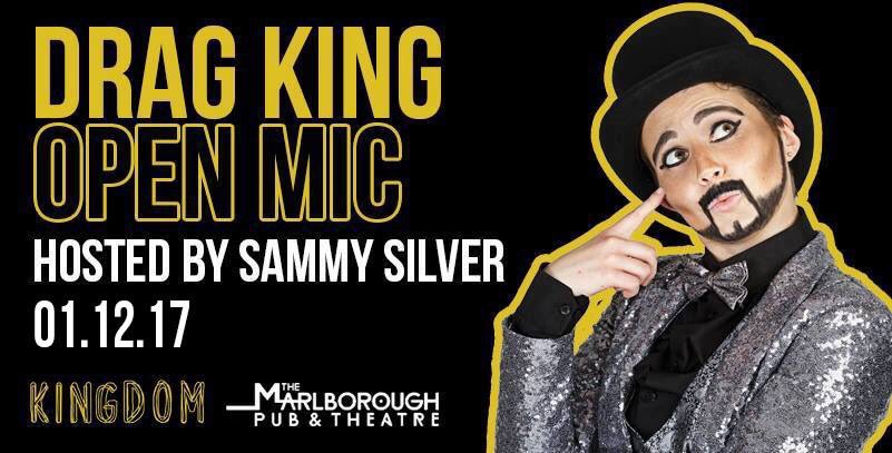 KINGDOMbrighton's tweet image. Tonight we're downstairs at @marlboroughbtn from 9pm for our drag king open mic hosted by @KingSammySilver - free to all! #brighton