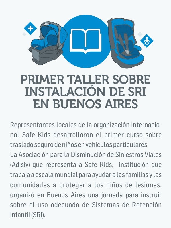 mamaseguras's tweet photo. #Adisiv, que representa a @safekids , organizó junto al @gcba una jornada para instruir sobre el uso adecuado de Sistemas de Retención Infantil #SRI Lee la nota: https://t.co/jNa6yHJqOU https://t.co/hKJMYJfIpo