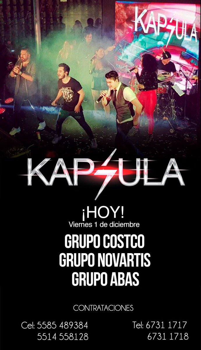 SandraPlanter's tweet photo. HOY... KAPSULA! 🎤🎉 #costco #novarti #abas https://t.co/H2SJmYdmEf