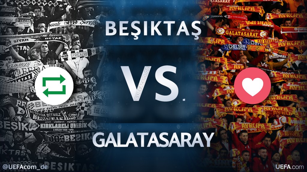 #SüperLig Top-Match 🙌

🔁 = <a href="/Besiktas/">Beşiktaş JK</a> 🦅
❤️ = <a href="/GalatasaraySK/">Galatasaray SK</a> 🦁

#BJKvGS #Beşiktaş #Galatasaray