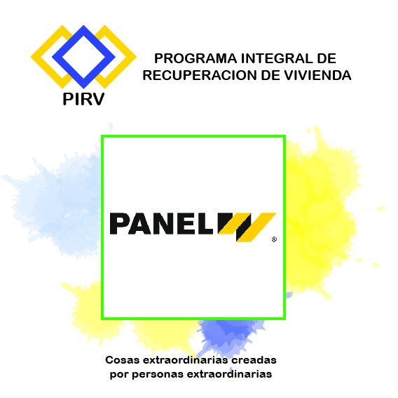 PIRV_MEX's tweet photo. El Programa Integral de Vivienda #PIRV  es posible gracias a nuestros colaboradores, como @Panel_W y a tí voluntario. Hagamos juntos #CosasExtraordinarias. #Mexico #Resiliencia https://t.co/KwuNhFt0gV