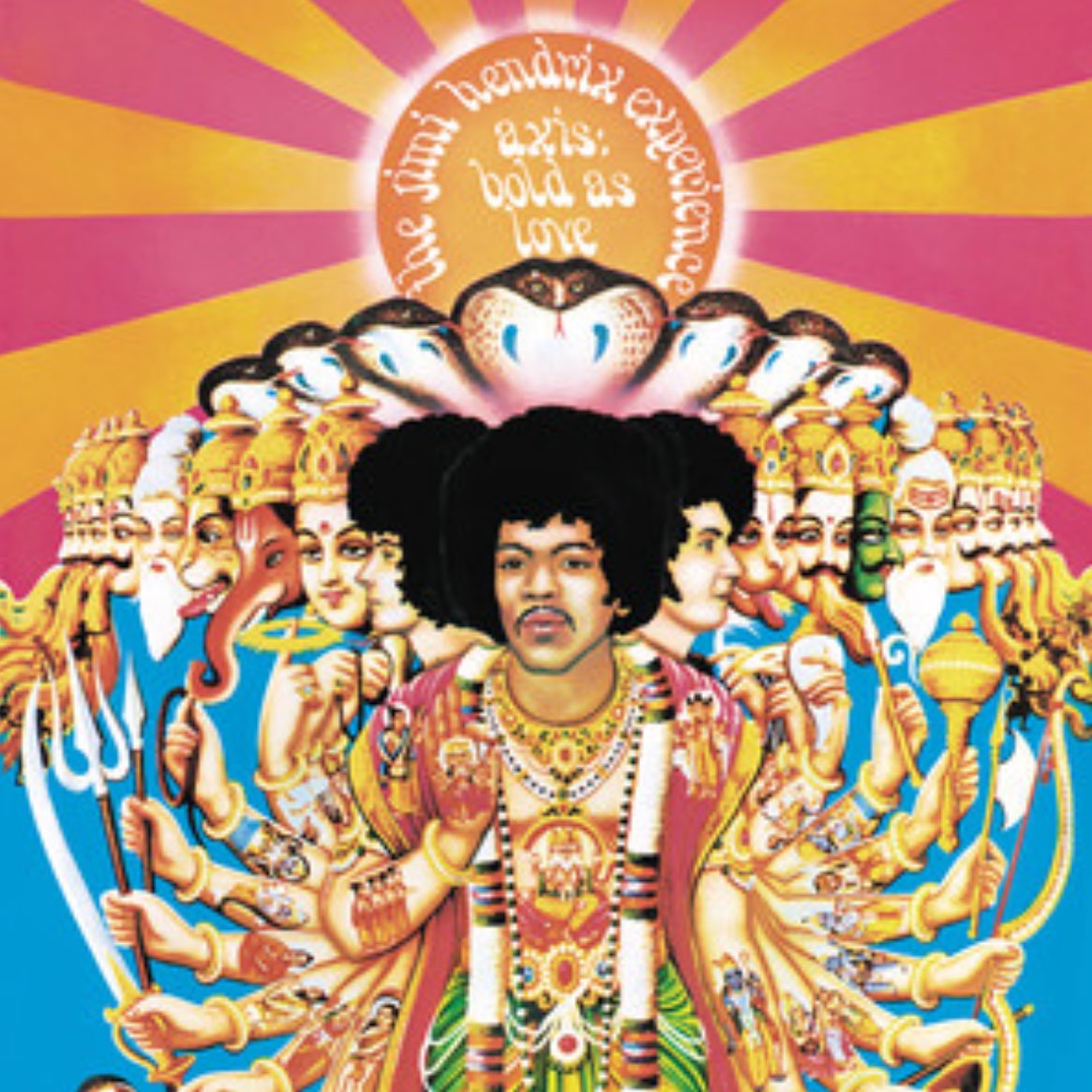 Happy 50th birthday to axis bold as love. One of Jimi Hendrix amazing albums. 