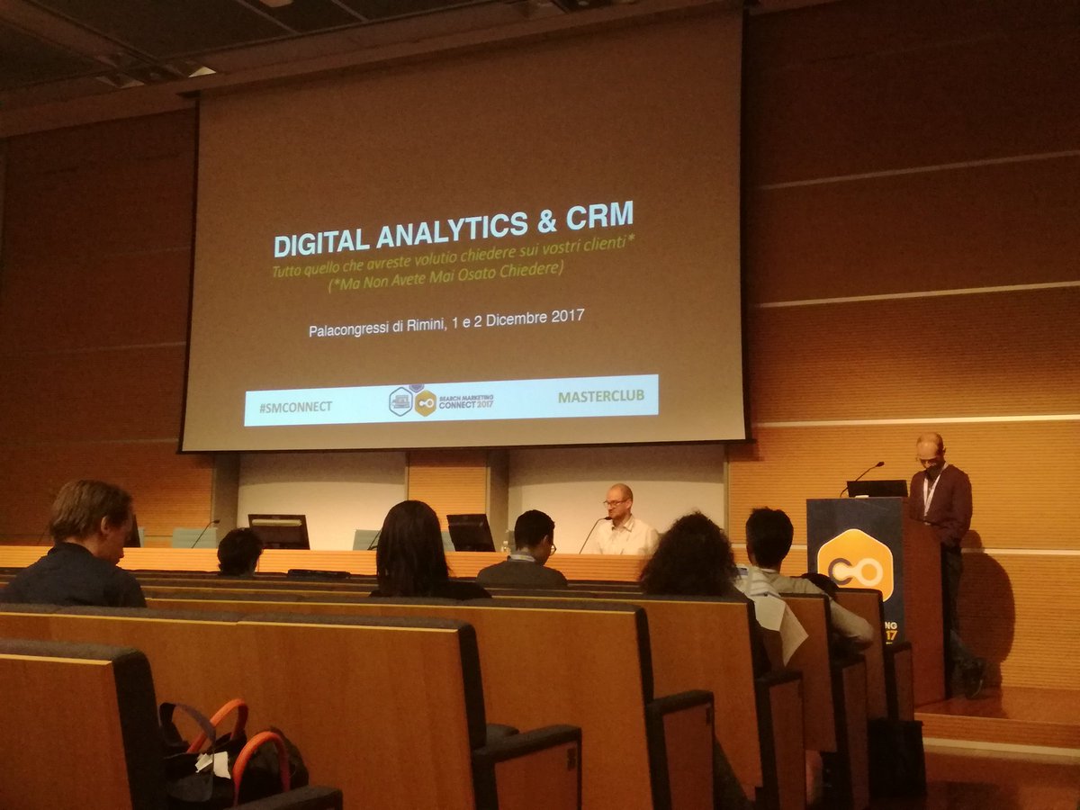 DigiSideWeb's tweet image. Adesso Digital Analytics e CRM! #SMConnect #webanalytics