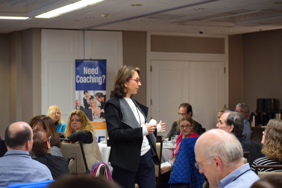 ICFCT's tweet photo. “EQ is about sef regulationg emotions and Conversation Intelligence is co-regulating” says Judith Galser. https://t.co/0ETwUETrSe